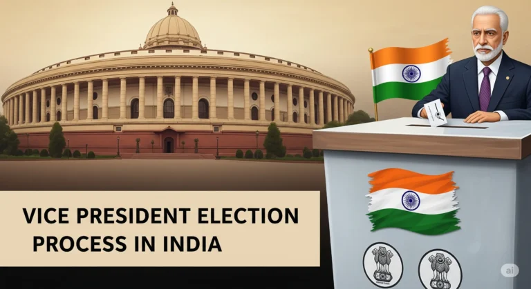 Vice President Election 2025: उपराष्ट्रपति कैसे चुना जाता है? जानिए प्रक्रिया, नियम और संसद में कौन भारी
