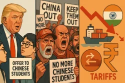 मुश्किल में भारत: ट्रंप ने चीन को दिया बंपर ऑफर, छात्रों को बुलाया – भारत पर टैरिफ दोगुना