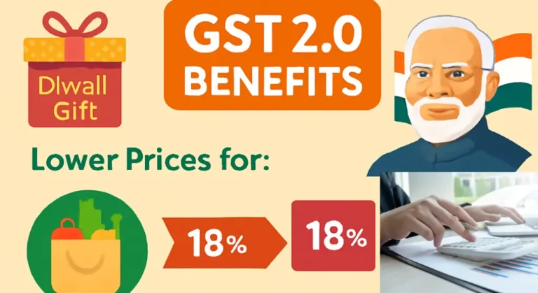 जीएसटी 2.0: रोज़मर्रा की चीज़ें होंगी 7-10% तक सस्ती, मोदी सरकार का बड़ा ऐलान