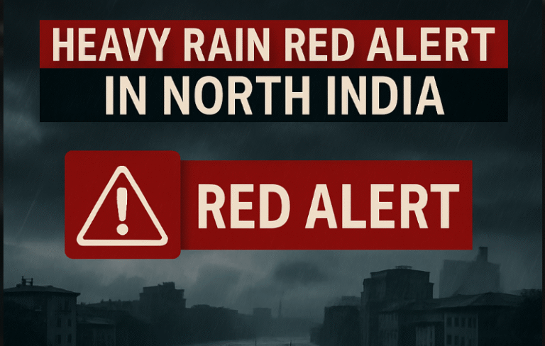 Rain Alert: नहीं थम रहा मानसून का कहर, अगले 7 दिनों तक भारी बारिश – कई राज्यों में रेड अलर्ट