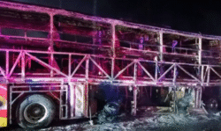 Hyderabad–Bengaluru Highway Horror: कावेरी ट्रैवल्स बस में आग, 32 की मौत, PM Modi ने किया मुआवजे का ऐलान