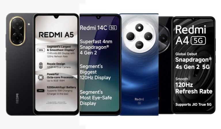 Redmi के तीन 5G स्मार्टफोन अब 10,000 रुपये से कम में – Amazon Black Friday Sale में बड़ा मौका Redmi के तीन 5G स्मार्टफोन अब 10,000 रुपये से कम में – Amazon Black Friday Sale में बड़ा मौका